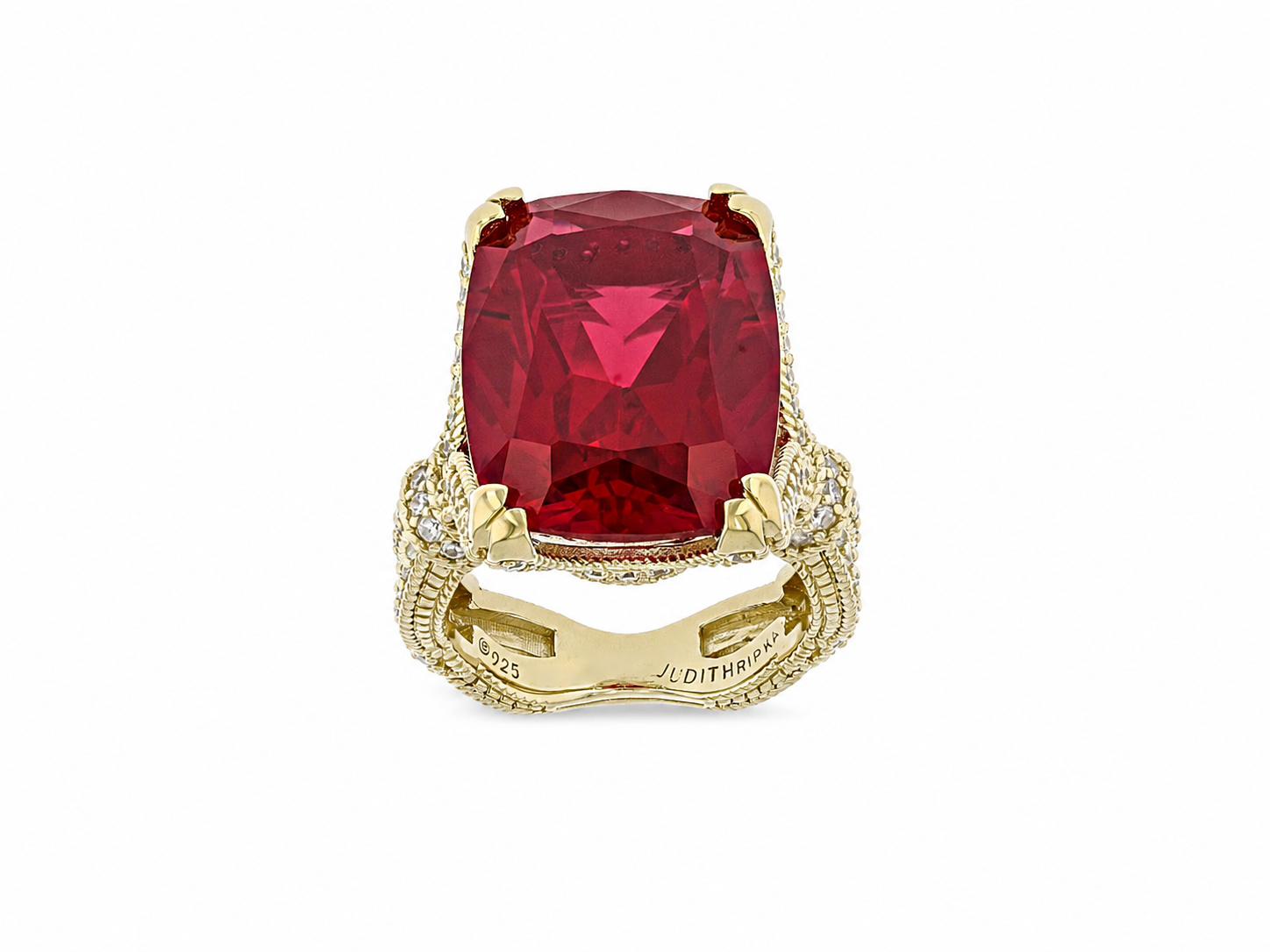 Judith Ripka Judith Ripka Lab Created Ruby – BuyHeda